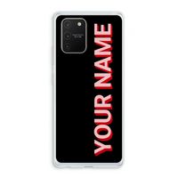 Namecase: Samsung Galaxy S10 Lite Transparant Hoesje