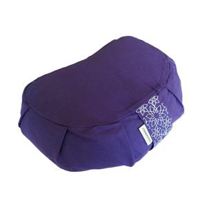 Crescent meditation cushion - Purple