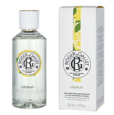 Roger & Gallet Cedrat Wellbeing Fragrant Water Eau de Parfum Eau de Toilette 100 ml Dames