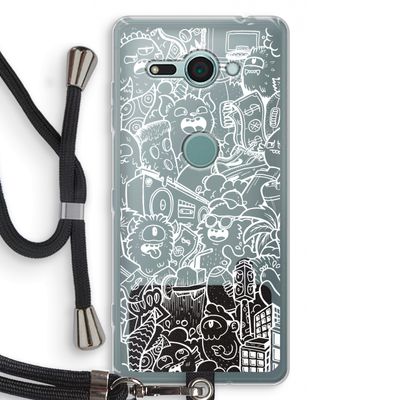 Vexx City #2: Sony Xperia XZ2 Compact Transparant Hoesje met koord