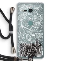 Vexx City #2: Sony Xperia XZ2 Compact Transparant Hoesje met koord