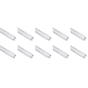 LED TL Buis T8 10 Pack - Aigi - 120cm 20W - Warm Wit 3000K