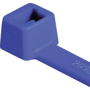 HellermannTyton 116-01816 T18R-PA66-BU-C1 Kabelbinder 100 mm 2.50 mm Blauw 100 stuk(s)