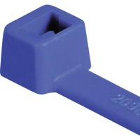 HellermannTyton 116-01816 T18R-PA66-BU-C1 Kabelbinder 100 mm 2.50 mm Blauw 100 stuk(s) - thumbnail