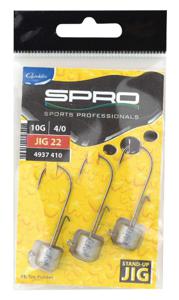 Spro Stand-Up Jig Nedrig Loodkop Size 4/0 3st. 7 gr