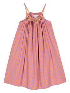 Stella McCartney Kids robe-nuisette à pois - Rose