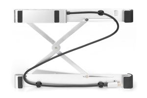 DIGITUS Variable Notebook Stand with integr. USB-C Hub 5-Port