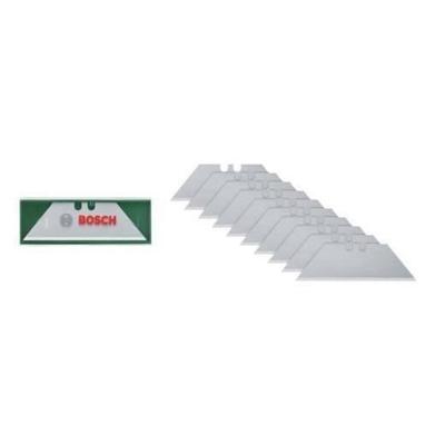 Bosch Set van 10 trapeziumvormige messen (voor vouwmes voor snijwerkzaamheden SK5 stalen opbergkoffer)