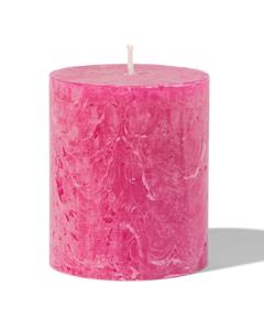 HEMA Rustieke Kaars 7x8 Hardroze (roze)