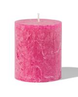 HEMA Rustieke Kaars 7x8 Hardroze (roze)