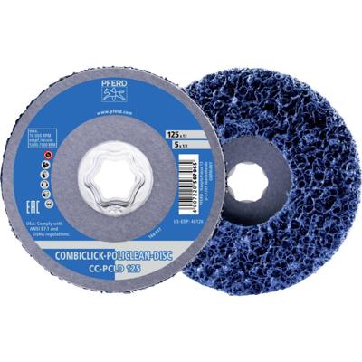 PFERD TOOLS 44692276 PAARD COMBICLICK POLICLEAN plus reinigingsvlies Ø 125x13 mm voor grove reinigingswerkzaamheden 125 mm 5 stuk(s)