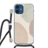Geo #8: iPhone 12 Transparant Hoesje met koord