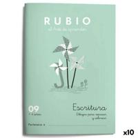 Writing and calligraphy notebook Rubio Nº09 A5 Spaans (10 Stuks)
