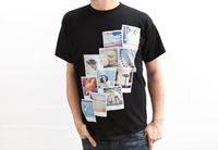 T-shirt mannen zwart XL