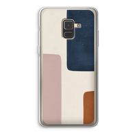 Geo #5: Samsung Galaxy A8 (2018) Transparant Hoesje