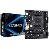 ASRock A520M-HVS Moederbord Socket AMD AM4 Vormfactor Micro-ATX Moederbord chipset AMD® A520