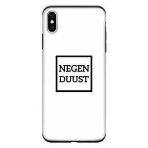 Negenduust vierkant: iPhone XS Max Tough Case