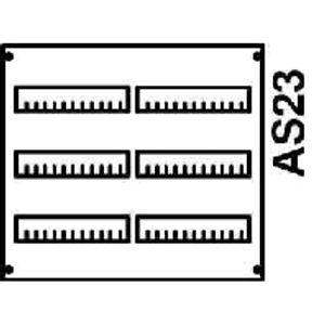 2V00A  - Panel for distribution board 450x500mm 2V00A