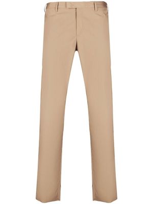 PT Torino pantalon de costume à coupe slim - Tons neutres