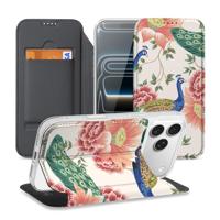 Bookcase iPhone 17 Pro Pink Peacock