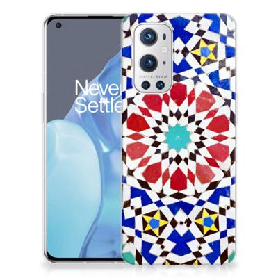 OnePlus 9 Pro | TPU | Siliconen hoesje | Mozaïek