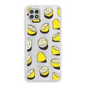 When Life Gives You Lemons...: Samsung Galaxy A22 4G Transparant Hoesje