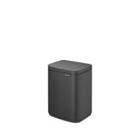 Brabantia Bo Afvalemmer - 4 liter - kunststof binnenemmer - mineral infinite grey 233708