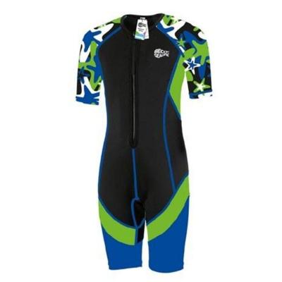 Beco Sealife wetsuit blauw groen-128