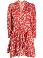 Zadig&Voltaire robe courte Rogers à fleurs - Rouge Zadig&Voltaire robe courte Rogers à fleurs - Rouge