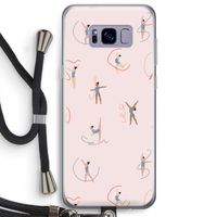 Dancing #3: Samsung Galaxy S8 Plus Transparant Hoesje met koord