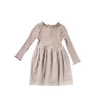 Your wishes winter jurk meisjes - grijs - rib, gebreid Your wishes winter jurk meisjes - grijs - rib, gebreid