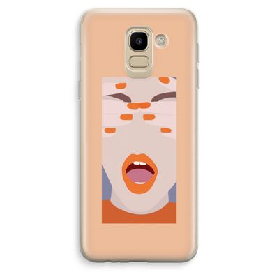 Surprise: Samsung Galaxy J6 (2018) Transparant Hoesje