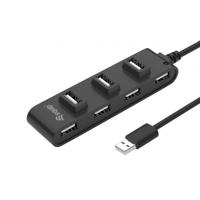 Equip 128957 7-port usb 2.0 hub, usb 2.0, usb 2.0, 480 mbit/s, black Equip 128957 7-port usb 2.0 hub, usb 2.0, usb 2.0, 480 mbit/s, black