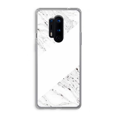 Biggest stripe: OnePlus 8 Pro Transparant Hoesje
