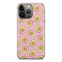 Dancing avocados: iPhone 13 Pro Transparant Hoesje