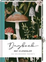 Dagboek met Slot voor Volwassenen Paddenstoelen
