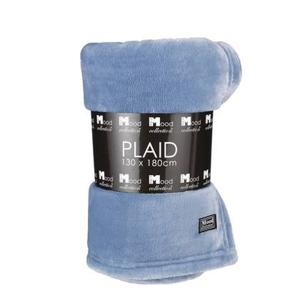 In The Mood Collection Famke Fleece Plaid - 180 x 130 cm - Lichtblauw