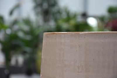 Bloempot Basalt tapper 12x 16 cm - oudroze