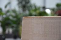 Bloempot Basalt tapper 12x 16 cm - oudroze