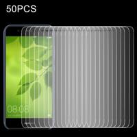 50 stuks voor Huawei nova 2 Lite 0 26 mm 9H oppervlakte hardheid 2.5D explosieveilige getemperd glas scherm Film No retailpakket