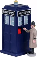 Lemax police call box s/2 kerstdorp tafereel Caddington Village 2020