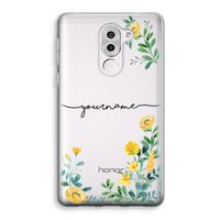 Gele bloemen: Honor 6X Transparant Hoesje