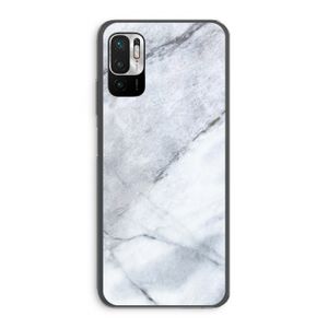 Witte marmer: Xiaomi Redmi Note 10 5G Transparant Hoesje