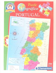 Clementoni legpuzzel portugal junior 104 stukjes