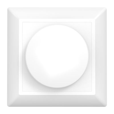 Roteerbare afdekplaat voor LED Dimmer | Zachte Rand - Wit Roteerbare afdekplaat voor LED Dimmer | Zachte Rand - Wit