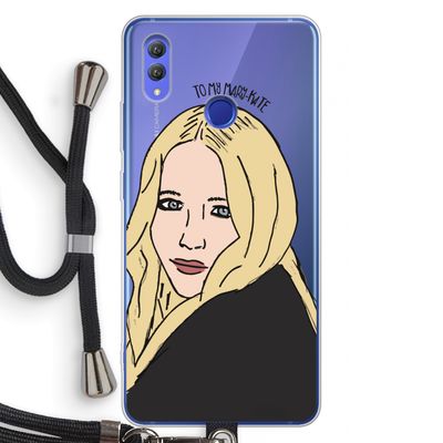 Mary Kate: Honor Note 10 Transparant Hoesje met koord