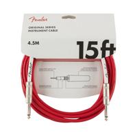 Fender Original Series Gitaarkabel 4.5 Meter Fiesta Red 0990515010 - Op = op