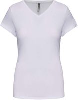 Kariban K3015 Dames-t-shirt V-hals korte mouwen