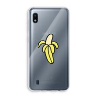 Banana: Samsung Galaxy A10 Transparant Hoesje