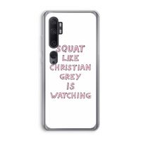 Christian Grey: Xiaomi Mi Note 10 Transparant Hoesje